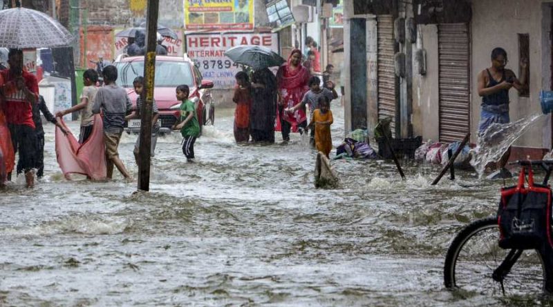 Torrential rains in many districts including Ranchi have affected normal life