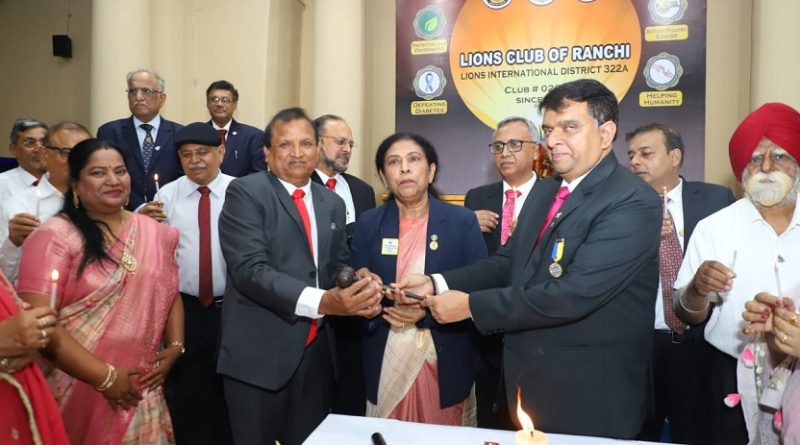 66th installation ceremony of Lions Club of Ranchi concluded
