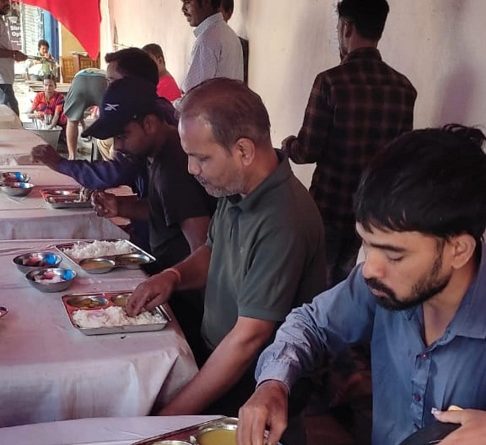 Ranchi: 425 people ate food in Annapurna Seva of Marwari Sammelan, an example of service spirit