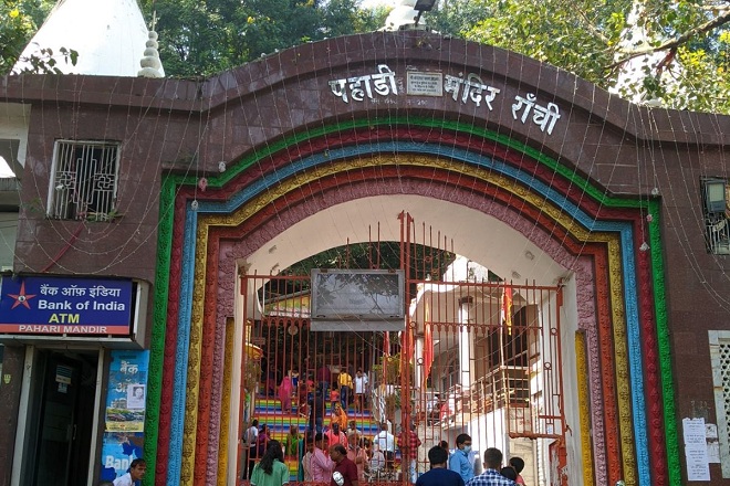 Grand preparations for Jalabhishek at Pahari Mandir in Ranchi