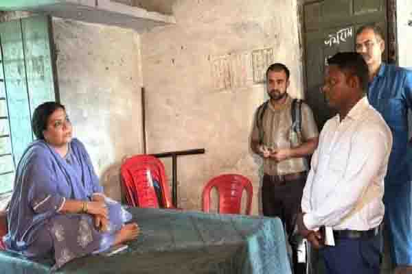 mahagama-water-crisis-minister-dharna