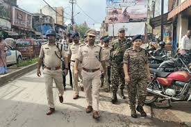 Security beefed up in Ranchi for Muharram, police takes out flag march