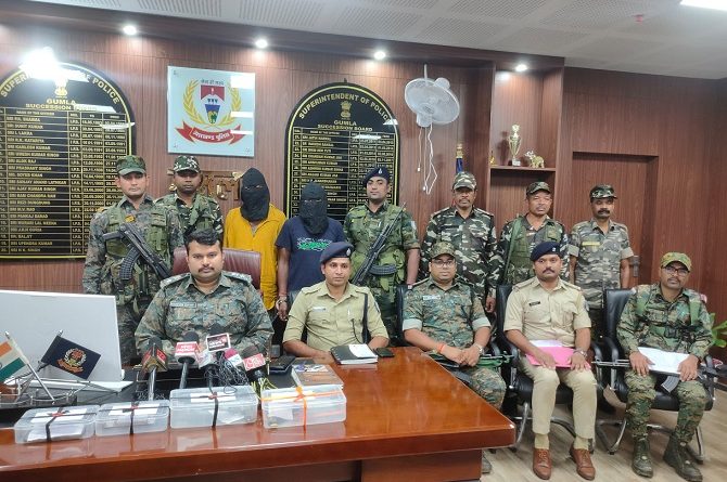 Gumla Two Naxalites including JJMP area commander arrested