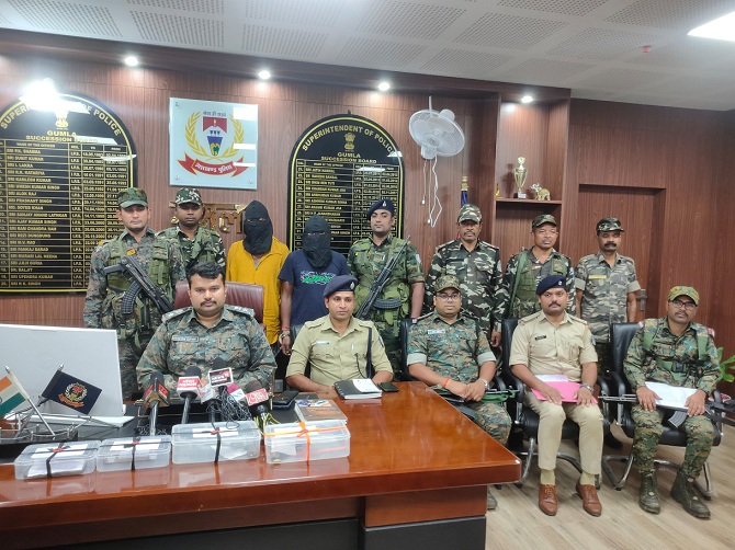 Gumla Two Naxalites including JJMP area commander arrested