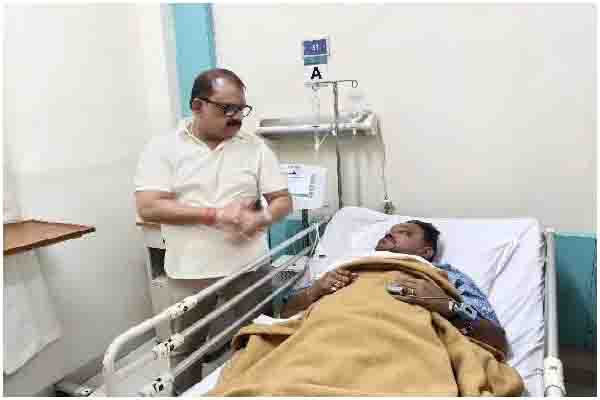 Bhawanathpur MLA Anant Pratap Dev admitted to hospital